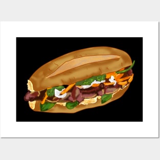 Bánh Mì (Vietnamese Sandwich) Posters and Art